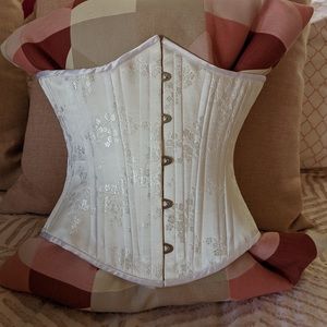 Satin Corset with steel boning